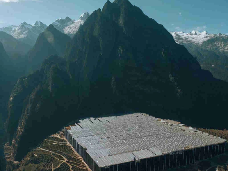 One of the largest Bitcoin mining centers will be built in the Himalayas