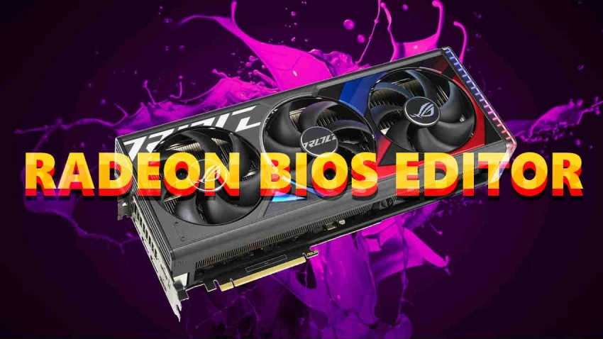 Radeon BIOS Editor. Download