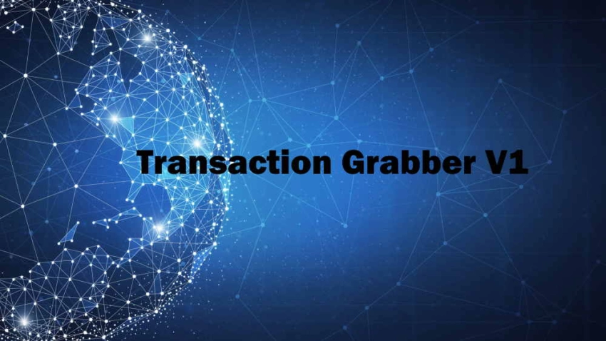 Download Transaction Grabber V1. Grabbing and scraping all transaction hash and other details bitcoin